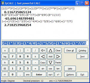 Fast Powerful Calc - náhled