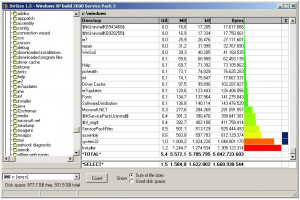 DIRECTORY SIZES - náhled