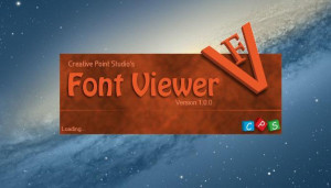 CPS Font Viewer - náhled