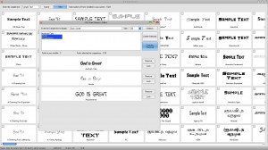 CPS Font Viewer - náhled