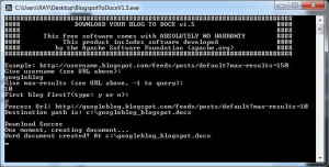 Blogspot To Doc - náhled