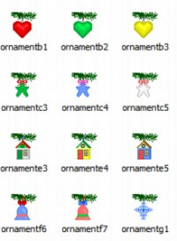 Christmas Ornaments - náhled