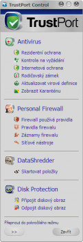 TrustPort Internet Security 2015 - náhled