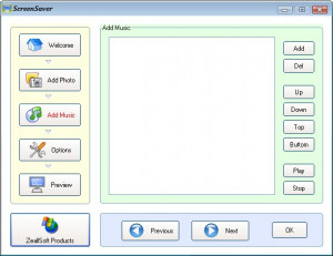 Zeallsoft Screen Saver - náhled