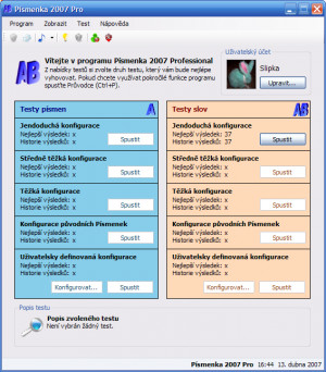 Písmenka 2007 Pro - náhled