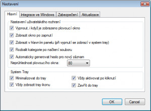 Password.NET - náhled