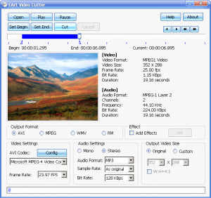 EArt Video Cutter  - náhled