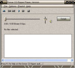 Donar CD Ripper - náhled