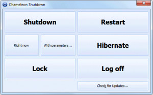 Chameleon Shutdown - náhled