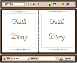 Faith Diary - náhled