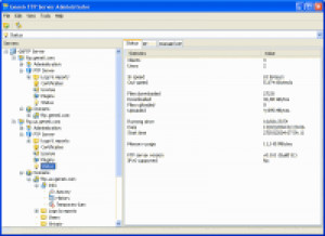 Gene6 FTP Server - náhled
