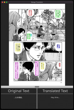 Manga Translator - náhled