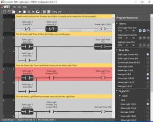WTE PLC Simulator - náhled