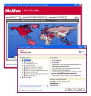McAfee VirusScan - náhled
