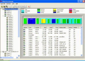 Partition Imager 2005 - náhled
