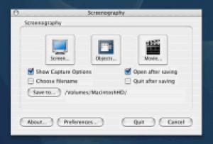Screenography - náhled