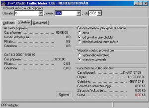 Traffic Meter - náhled
