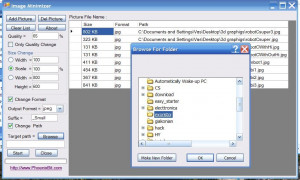 Image Minimizer - náhled