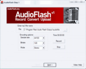 AudioFlash - náhled