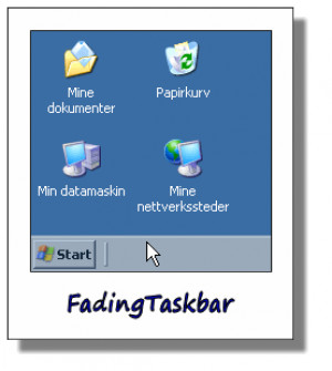 FadingTaskbar - náhled