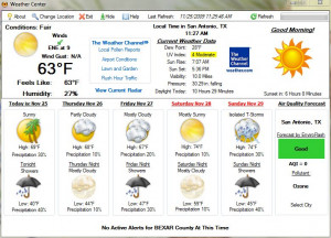 Weather Center - náhled