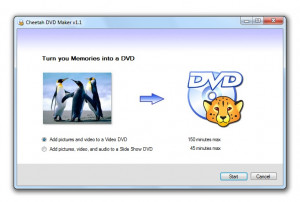 Cheetah DVD Maker - náhled