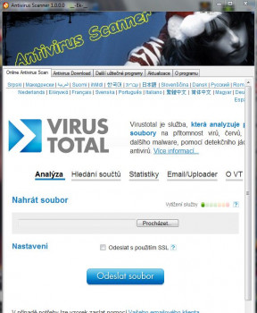 Antivirus Scanner - náhled