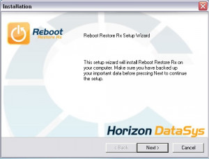 Reboot Restore Rx - náhled