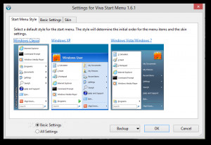 Viva Start Menu - náhled