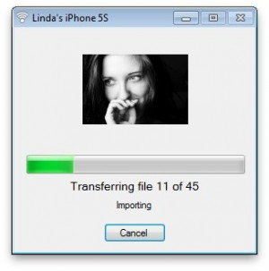 PhotoSync Companion - náhled