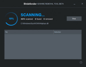 Bitdefender Adware Removal Tool - náhled
