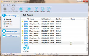 TalkHelper Free Skype Recorder - náhled