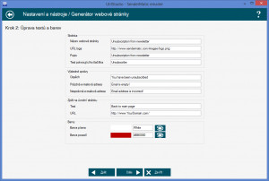 SenderMatic emailer - náhled