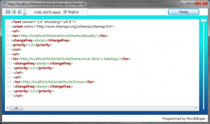 Large XML Viewer - náhled
