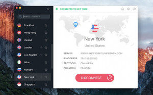 Total VPN - náhled