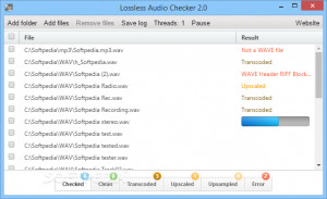 Lossless Audio Checker - náhled