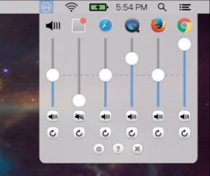 Volume Mixer - náhled