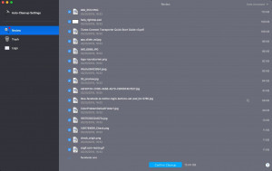 AutoCleanFolder - náhled