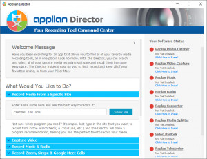 Applian Director - náhled
