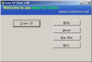 Easy CD Clone - náhled