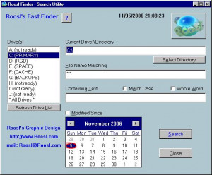 Rools's Finder - náhled