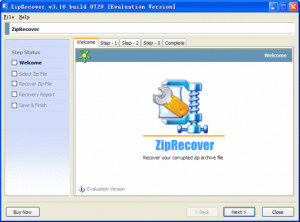 ZipRecover - náhled