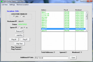 RCR Online Status - náhled