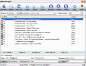 Focus Free CD Ripper - náhled