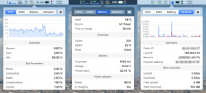 Stats for macOS - náhled