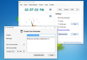 Speaking Time Info - náhled