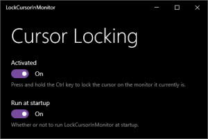 LockCursorInMonitor - náhled