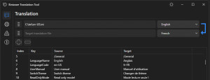 Biniware Translation Tool - náhled