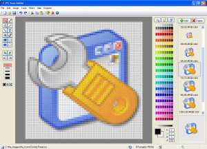 PC Icon Editor - náhled