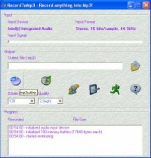 Record to Mp3 - náhled